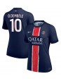 Paris Saint-Germain Ousmane Dembele #10 Domácí Dres pro Dámské 2024-25 Krátký Rukáv